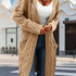 Damen Strickjacke Pullover mit Kapuze mantel